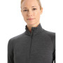 Damen Funktions-Sweatshirt Icebreaker ZoneKnit™ 260 LS Half Zip