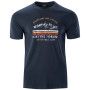 Herren T-Shirt Hi-Tec Rone dunkelblau Sky Captain