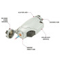 Feuerzeug True Utility FireWire TurboJet Lighter