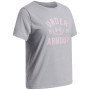 Kinder-Funktionsshirt Under Armour UA G Varsity SS Mod Gray Light Heather