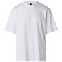 Herren-T-Shirt The North Face Essential Simple Dome Os Ss Tee weiß TNF WHITE