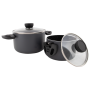 Topfset Bo-Camp Cookware set Twist 2pcs alu indu