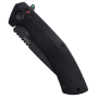 Klappmesser Acta non verba A400-BB, DLC, SL, ALOCK,G10 Black
