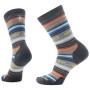 Damensocken Smartwool Everyday Margarita Crew grau/blau frosty green