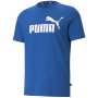 Herren-T-Shirt Puma ESS Logo Tee blau blue