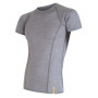 Herren-Funktionsshirt Sensor Merino Wool Active Kurzarm grau Grey