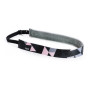 Stirnband Bjež stylová 25 mm schwarz/rosa