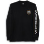 Herren-T-Shirt Vans Stackton Ls schwarz Black
