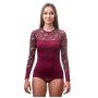 Damen-T-Shirt Sensor Merino Impress, dl.rukáv