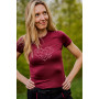 Damen-T-Shirt Zulu Merino 160 Short Heart