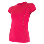 Damen-Funktionsshirt Sensor Merino Air kr.rukáv rosa Magenta
