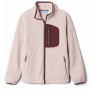 Kinder-Sweatshirt Columbia Fast Trek™ III Fleece Full Zip hellrosa MineralPinkMalbec