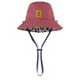 Kinderhut Buff NAT Geo Play Booney Hat lila Ilya Damask