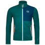 Herren-Sweatshirt Ortovox Fleece Jacket grün PacificGreen