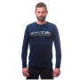 Herren-Funktionsshirt Sensor Merino Active Pt Mountains Langarm