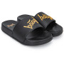 Kinderpantoffeln Baagl Logo Gold