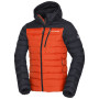 Herren-Winterjacke Northfinder Jarredh schwarz/rot