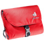 Kosmetiktasche Deuter Wash Bag I rot/grau ChiliNavy
