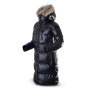 Damen-Wintermantel Trimm Lustic Lux schwarz Black