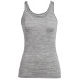 Damenunterhemd Icebreaker Wmns Siren Tank grau MetroHthr