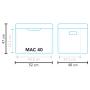 Kühlbox Mestic Absoprtion MAC-40 AC/DC