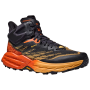 Herrenschuhe Hoka M Speedgoat 5 Mid Gtx blau/orange Blue Graphite / Amber Yellow
