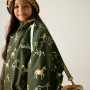 Wasserdichte Kinderjacke Regatta Junior Waterproof Changing Robe DrkKhHrses