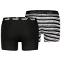 Herren-Boxershorts Puma Elements Striped Boxers 2P