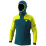 Herrenjacke Dynafit Speed Ptc Hooded Jkt M blau/grün lime punch/8810