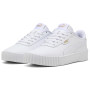 Kinderschuhe Puma Carina 3.0 Jr White-Gold