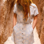 Damenkleid Roayal Robins W Camino Pucker Dress