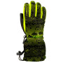Kinderhandschuhe Relax Puzzy schwarz/gelb BlackNeonYellow