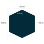 Zeltunterlage Warg Footprint 2
