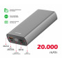 Powerbank Swissten Powerbank na kolo Aluminum 20000 mAh