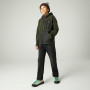 Kinder-Sweatshirt Regatta Munro Hybrid Jacket DarkKhak/Blk