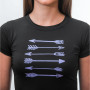 Damen-Funktionsshirt Sensor Coolmax Fresh Šípy kr.r.