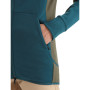 Herren Funktions-Sweatshirt Icebreaker Merino Quantum ZoneKnit™ LS Zip Hoodie