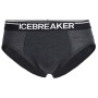 Herrenslips Icebreaker Mens Anatomica Briefs schwarz/weiß JetHthr/Black