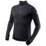 Herren-Rollkragenpullover Devold Expedition Man Zip Neck schwarz