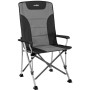 Campingstuhl Brunner Raptor Highback schwarz/grau
