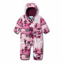 Kinder-Skianzug Columbia Snuggly Bunny Bunting rosa/weiß Marionberry Winterlands