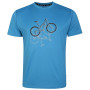 Herren-T-Shirt Dare 2b Escalation Tee blau Wave Ride