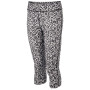 Damen 3/4 Hose Dare 2b Influential 3/4 weiß/schwarz Whitezoologc