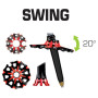 Stöcke TSL Tour Alu 2 Cross Wt Swing