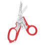 Multifunktionale Rettungsschere Leatherman Raptor® Rescue rot stříbrná+černá+červená