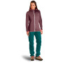 Damen Funktions-Sweatshirt Ortovox Fleece Light Grid Hooded Jkt W