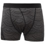 Herren funktionelle Boxershorts Sensor Merino Impress grau/schwarz Šedá/Maori