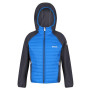 Kinderjacke Regatta Kielder Hybrid V schwarz/blau ImpBl/IndGry