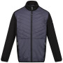 Herren-Winterjacke Regatta ClumberIII Hybrid grau Seal Grey/Bl