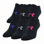 Kindersocken Under Armour Girl's Essential NS schwarz Black